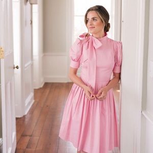 Gal meets glam pink hanna dress